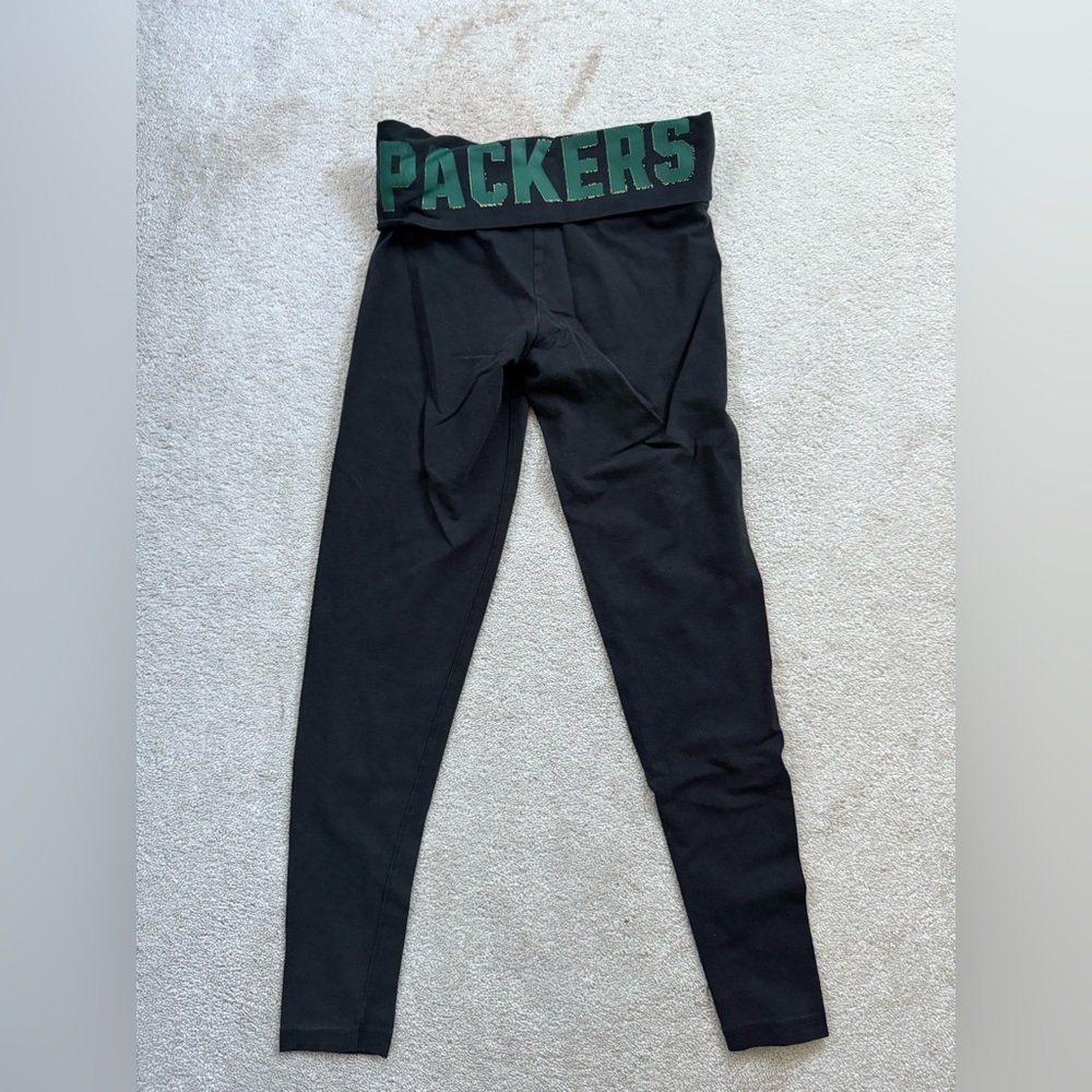 VS PINK Green Bay Packers Leggings